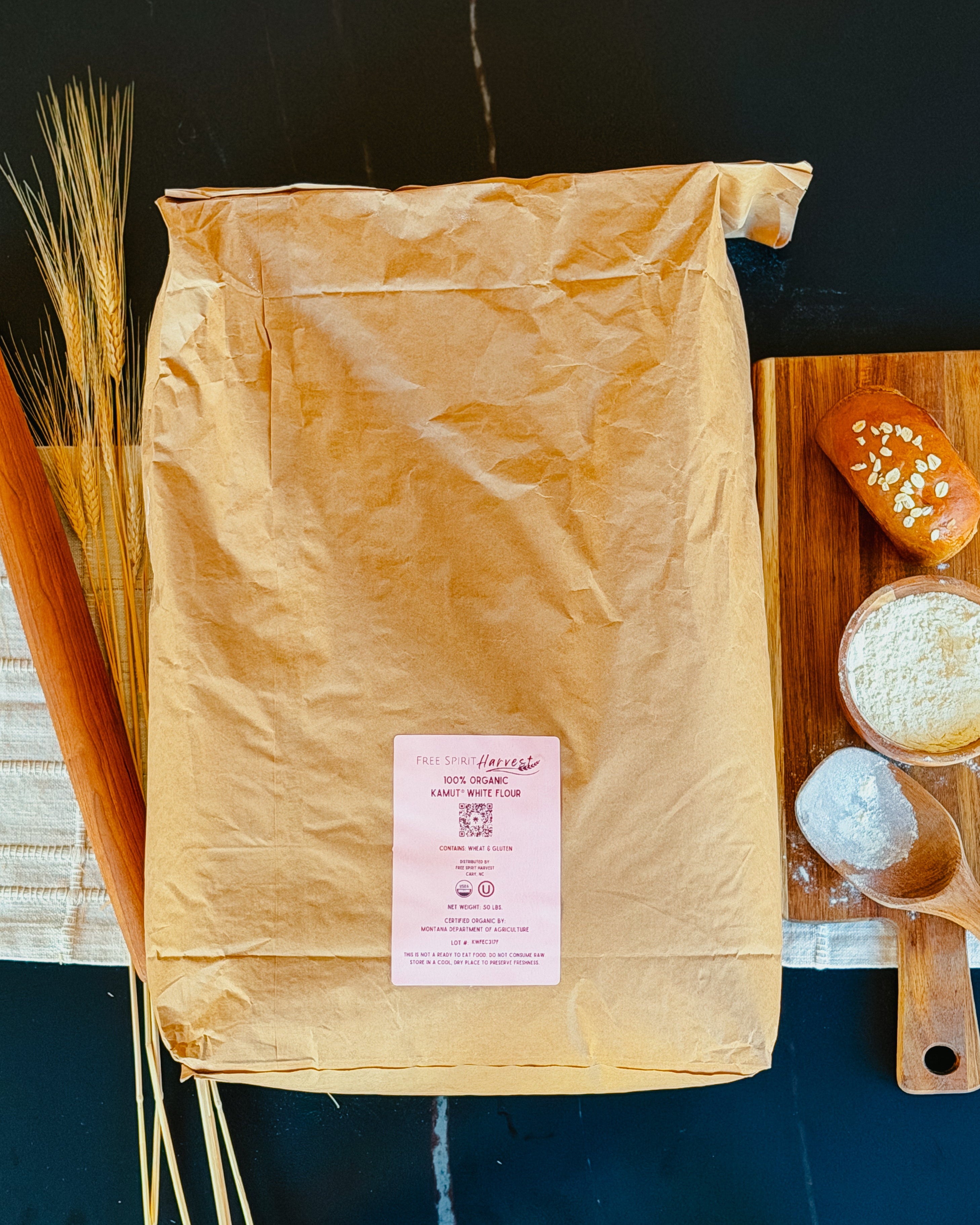 Kamut White Flour - 50 lbs